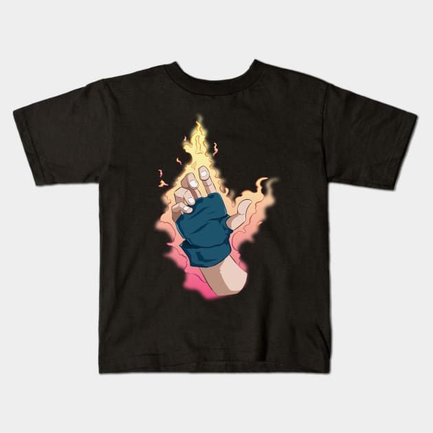 The great Power 2 - Japanese style illustration Kids T-Shirt by Yabisan_art